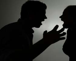 Another story claims the sight of a fighting coupl Another story claims the sight of a fighting couple, who enter the dining room and start arguing. He flings her to the floor in a rage while she reach